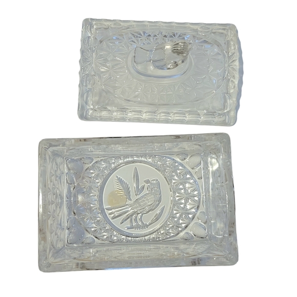 Vintage Crystal Bird Candy Dish - Hofbauer Collection - Picture 3 of 9